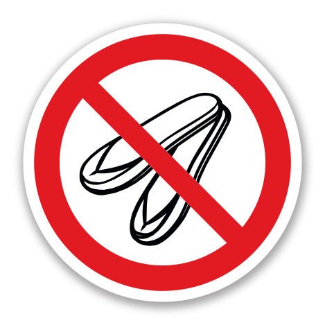 Πινακίδα Απαγόρευσης Απαγορεύεται η Χρήση Σαγιονάρων Α29 - Horosimansi