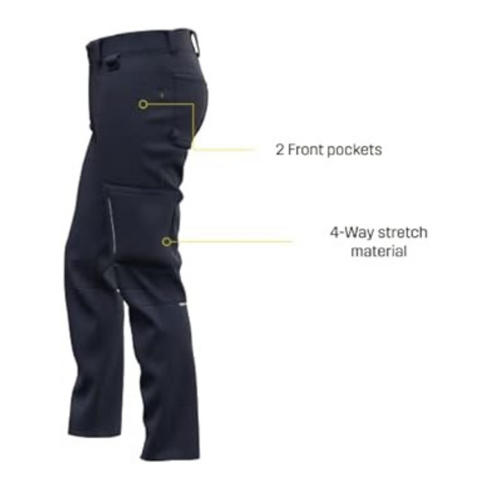 Safety Jogger DENEB Full stretch work trousers Black