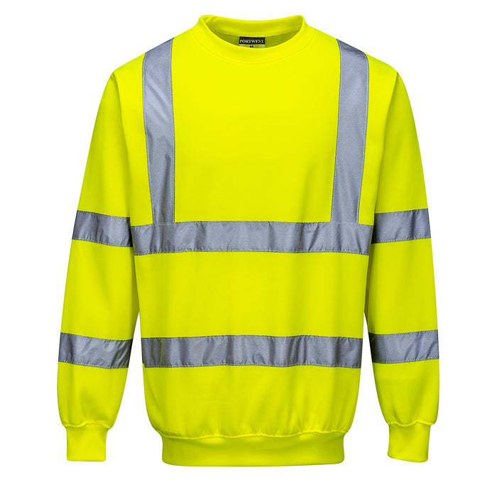 Portwest B303 Fluorescent reflective sweatshirt 
