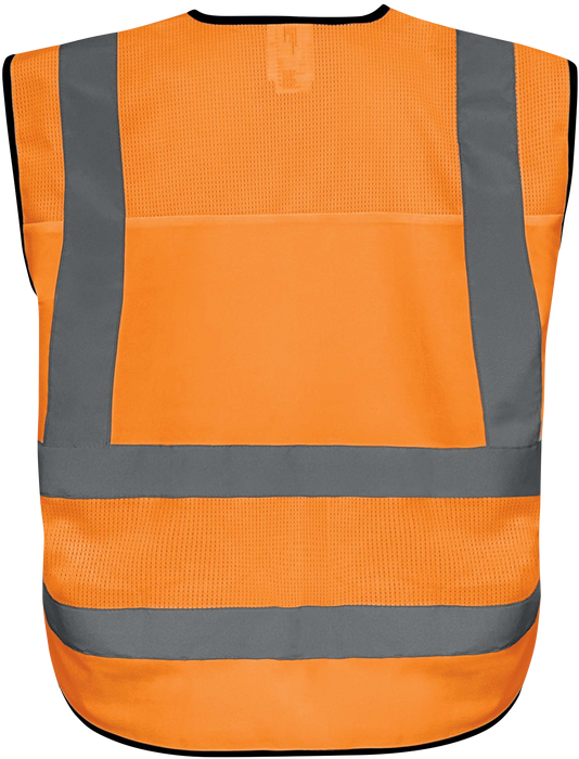 Delta Plus Gilpock Γιλέκο Φωσφοριζέ με τσέπες