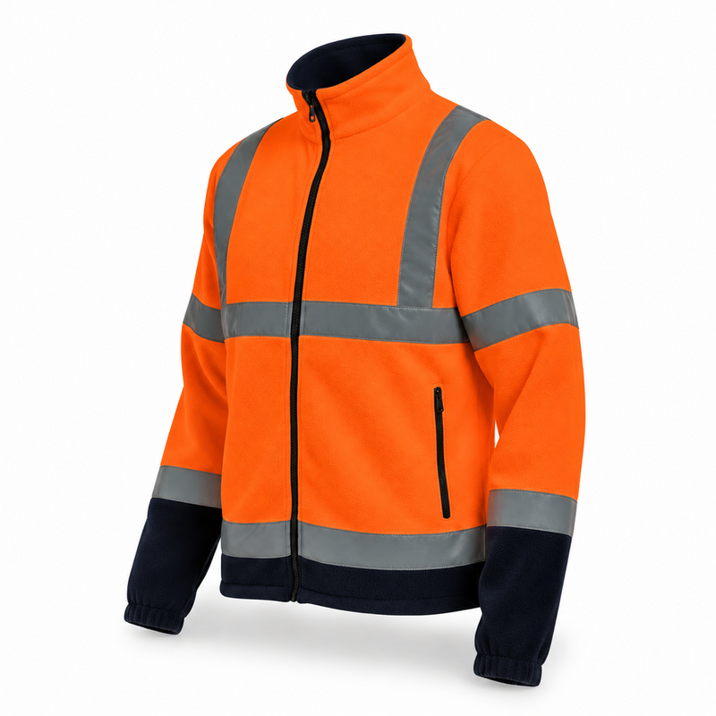 Active Gear POLAR HV Ζακέτα Fleece Υψηλής Ορατότητας