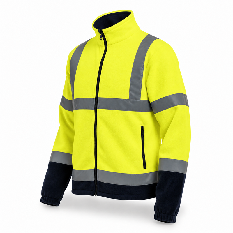 Active Gear POLAR HV Ζακέτα Fleece Υψηλής Ορατότητας
