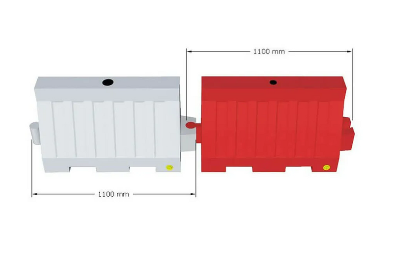 NJ60 Plastic parapet NEW JERSEY 