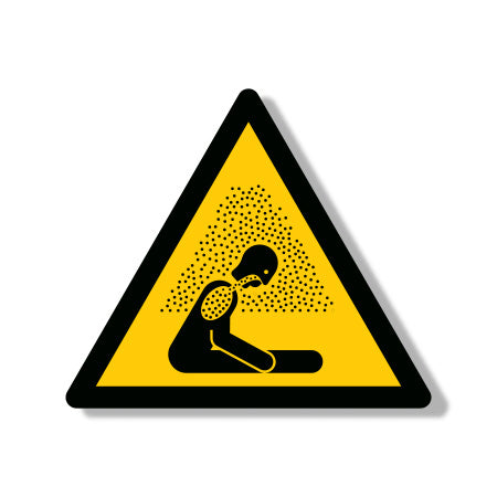Warning Sign Suffocation Hazard P35
