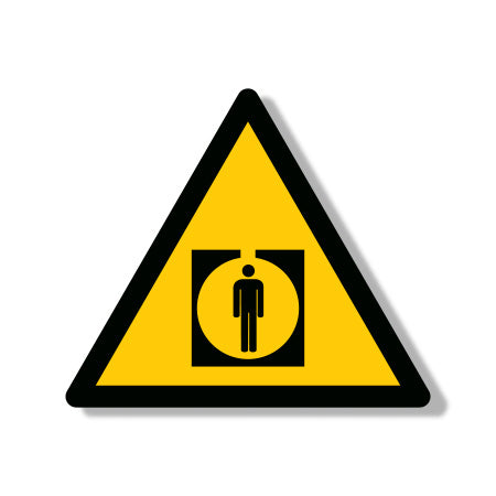 Warning Sign Caution Limited Space P38