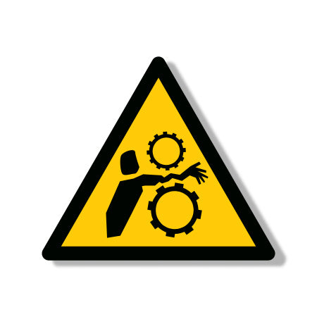 Body Entrapment Hazard Warning Sign P40