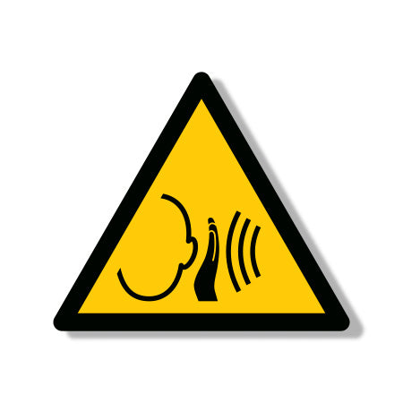 Warning Sign Caution Loud Noise P41
