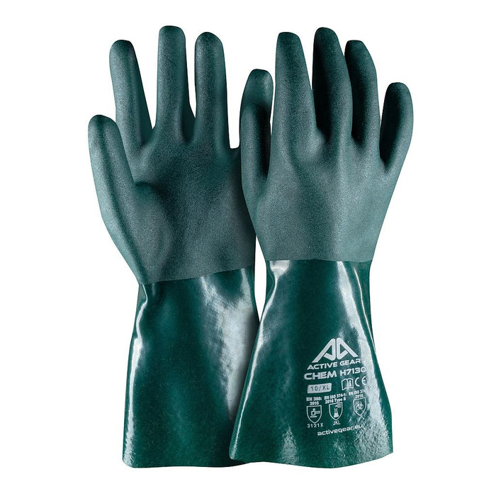 Active Gear H7130 Gloves for petroleum and chemicals 35 cm 