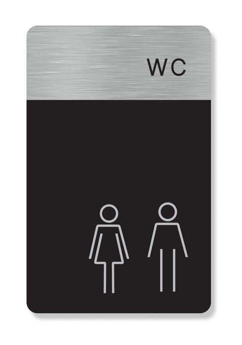 Πινακίδα Ξενοδοχείου WC Ανδρών Γυναικών HTA107