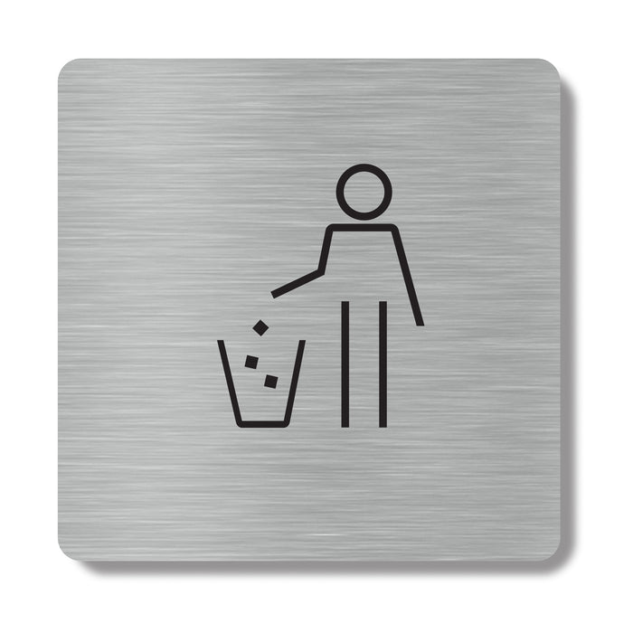 HTA95 Indoor Waste Bin Sign