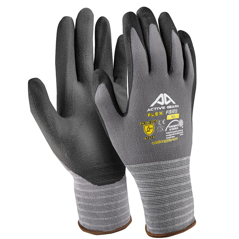 Active Gear F3130 Γάντια εργασίας από PU αφρό νιτριλίου - Horosimansi