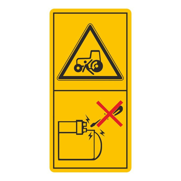 Αυτοκόλλητη ετικέτα σήμανσης μηχανημάτων - G52 - Horosimansi