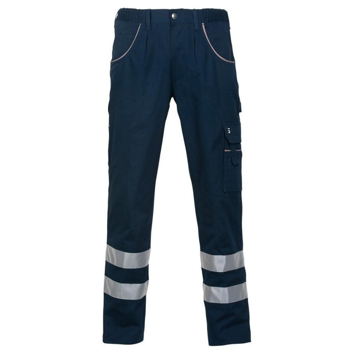 Falcon Cotton work trousers with reflective strips 