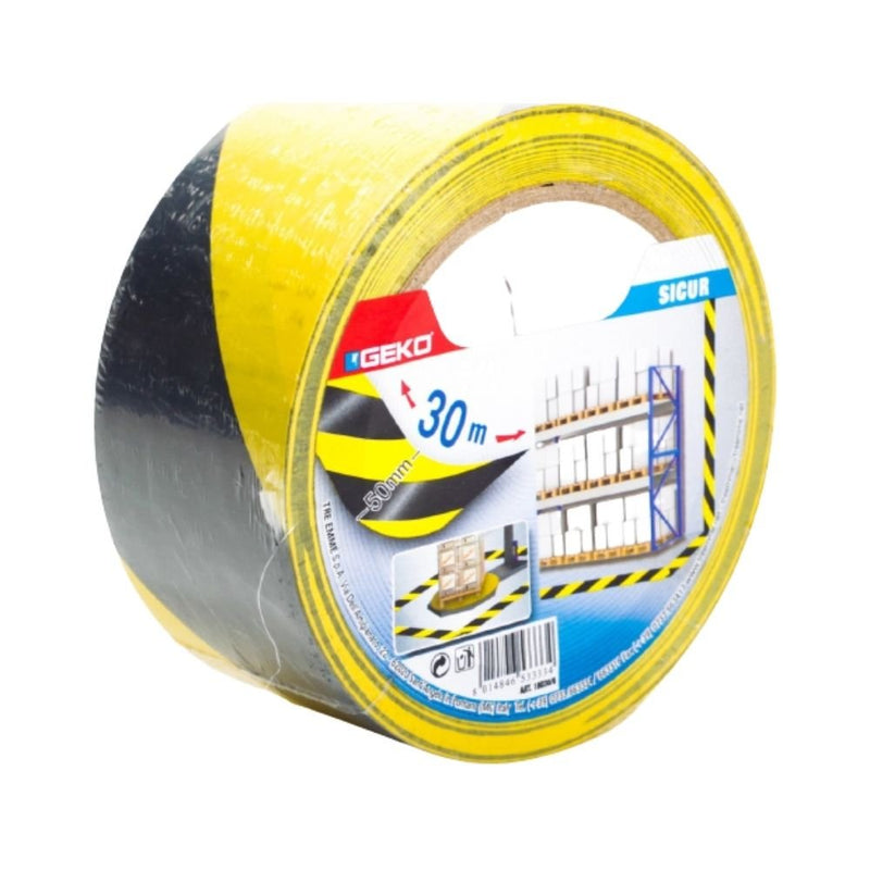 GEKO Self-adhesive PVC floor tape 50mm X 30 meters