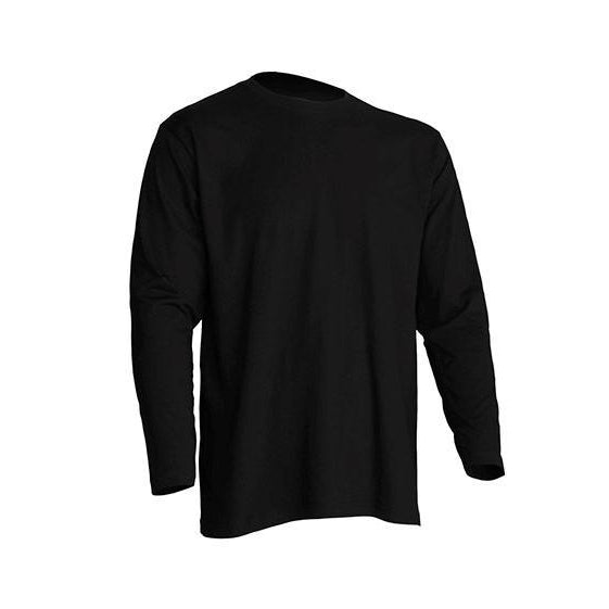 Μακρυμάνικο T-shirt Μαύρο