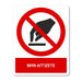 Μην αγγίζετε - Σήμα ασφαλείας με πρόσθετο τίτλο - A08 - Horosimansi