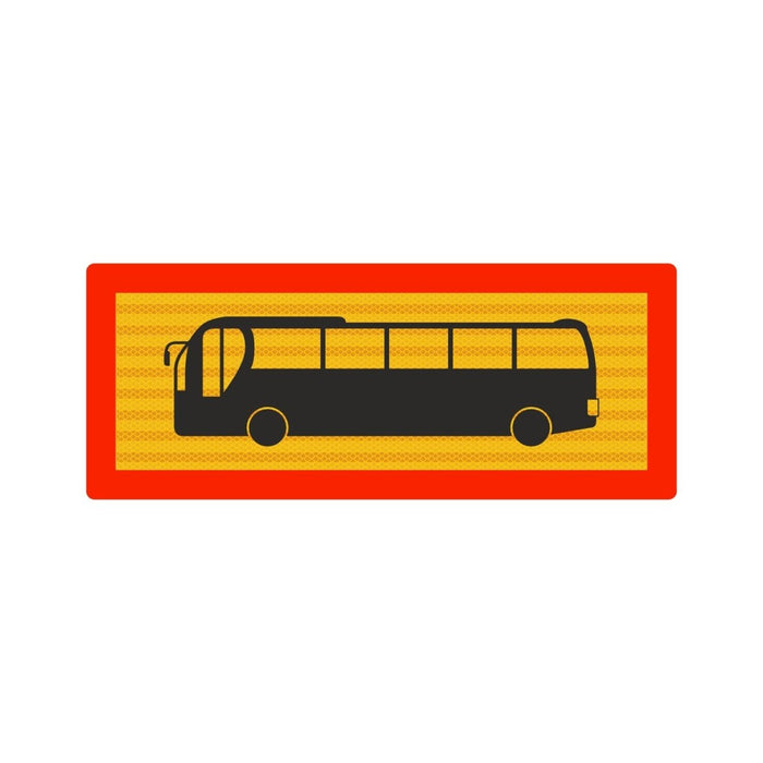 Πινακίδα αναγνώρισης Διαξονικού Λεωφορείου - Horosimansi