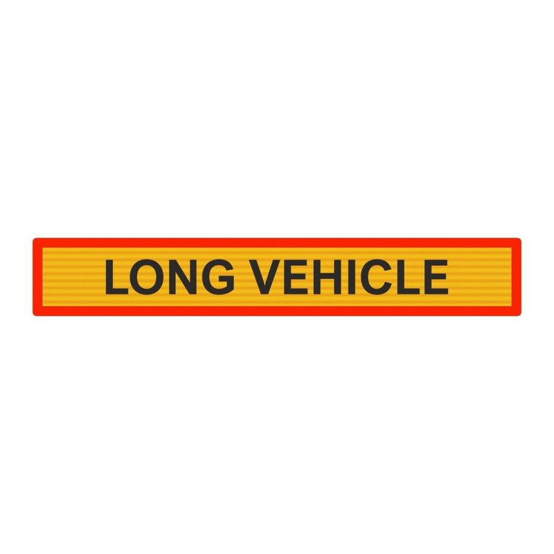 Πινακίδα αναγνώρισης για μακρύ όχημα - Long Vehicle - Horosimansi