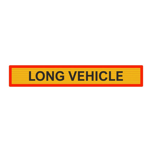 Πινακίδα αναγνώρισης για μακρύ όχημα - Long Vehicle - Horosimansi