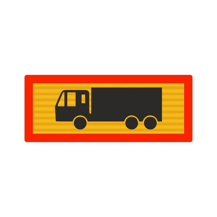 Πινακίδα αναγνώρισης Τριαξονικού φορτηγού - Horosimansi