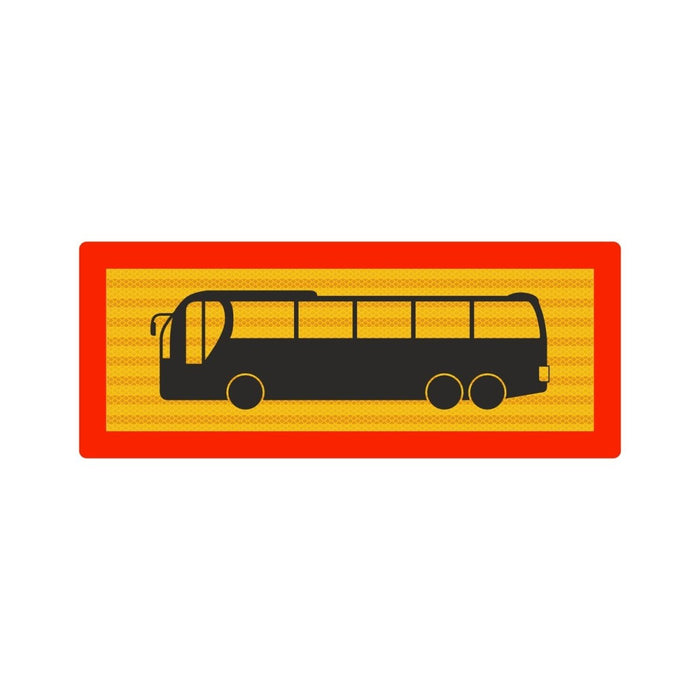 Πινακίδα αναγνώρισης Τριαξονικού Λεωφορείου - Horosimansi