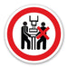 Πινακίδα Απαγόρευσης Απαγορεύεται η Χρήση με Δεύτερο Άτομο A28 - Horosimansi