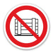 Πινακίδα Απαγόρευσης Μην Εμποδίζετε με Αντικείμενα A19 - Horosimansi