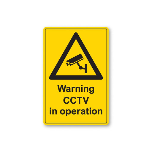 Πινακίδα CCTV - Warning CCTV in operation CTV2 - Horosimansi