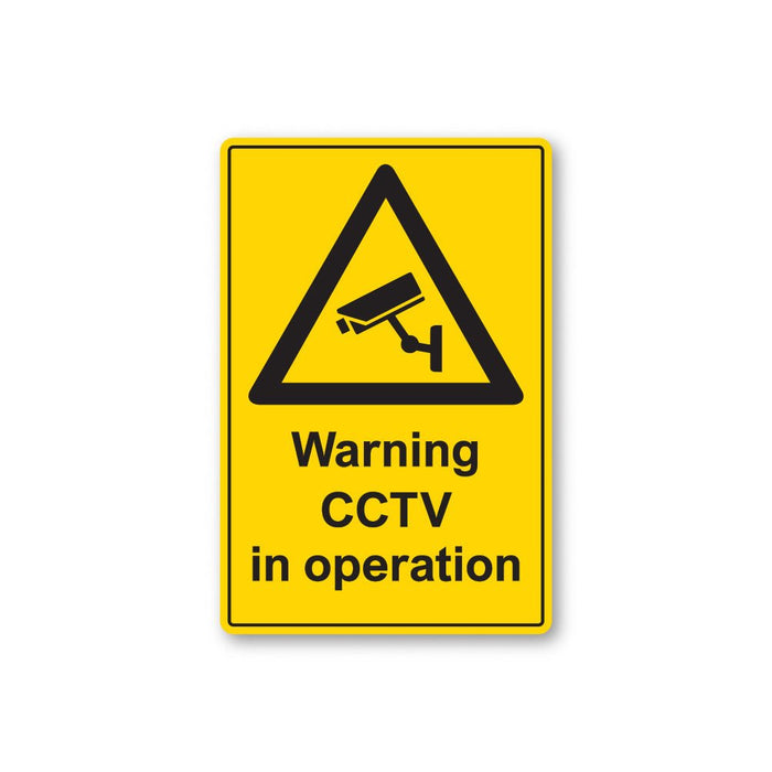 Πινακίδα CCTV - Warning CCTV in operation CTV2 - Horosimansi