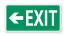 Πινακίδα Διάσωσης Exit Αριστερά Ε11 - Horosimansi
