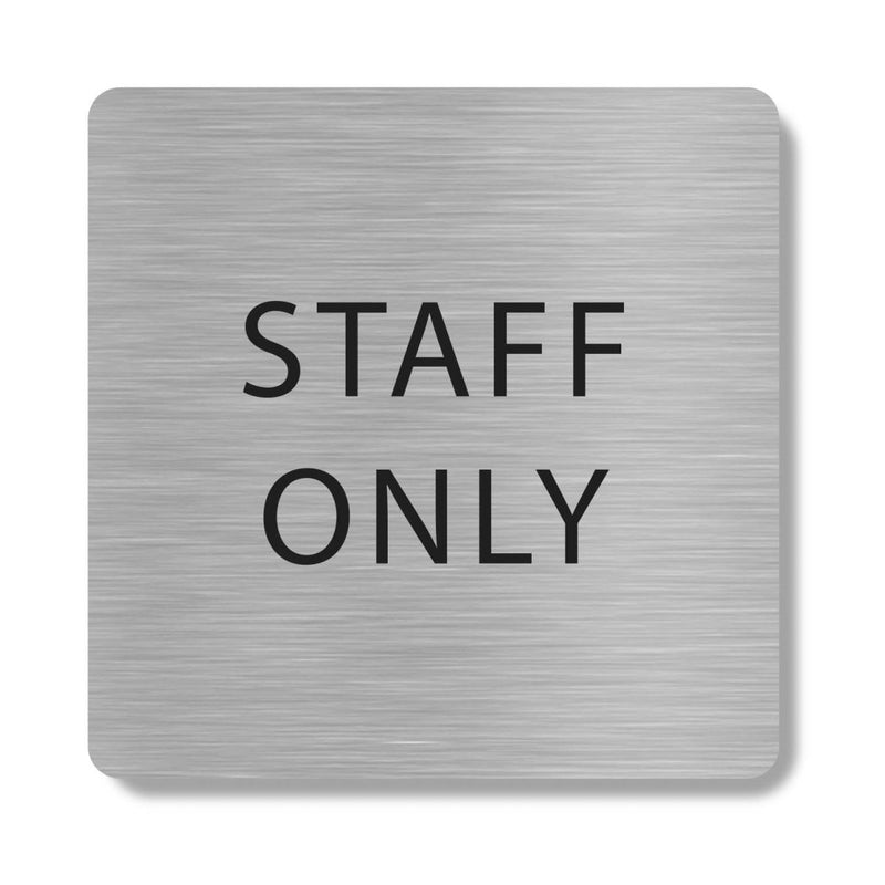 Πινακίδα Εσωτερικού Χώρου STAFF ONLY HTA112 - Horosimansi