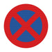 Πινακίδα Parking Ρ-40, Απαγορεύεται η στάση και η στάθμευση - Horosimansi