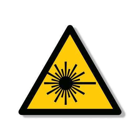 Πινακίδα Προειδοποίησης Ακτινοβολία Λέιζερ Ρ10 - Horosimansi