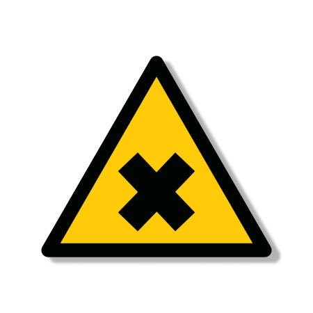 Πινακίδα Προειδοποίησης Βλαβερές ή Ερεθιστικές Ύλες Ρ18 - Horosimansi