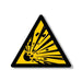 Πινακίδα Προειδοποίησης Εκρηκτικές Ύλες Ρ02 - Horosimansi