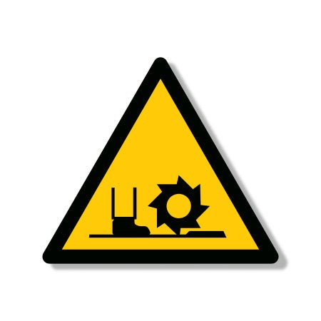 Πινακίδα Προειδοποίησης Κίνδυνος Εγκλωβισμού Άκρων Ρ26 - Horosimansi