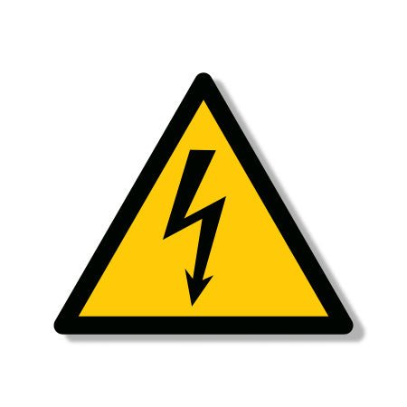 Πινακίδα Προειδοποίησης Κίνδυνος Ηλεκτροπληξίας Ρ08 - Horosimansi