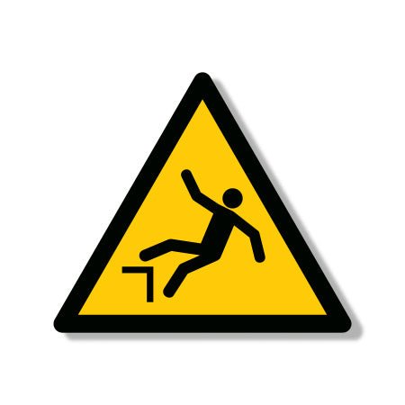 Πινακίδα Προειδοποίησης Κίνδυνος Πτώσης Ρ15 - Horosimansi