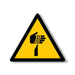 Πινακίδα Προειδοποίησης Προσοχή Αιχμηρά Αντικείμενα Ρ44 - Horosimansi