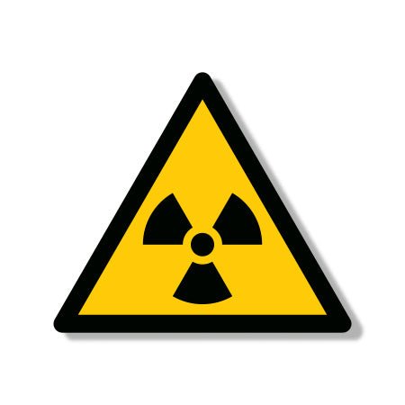 Πινακίδα Προειδοποίησης Ραδιενεργά Υλικά Ρ05 - Horosimansi