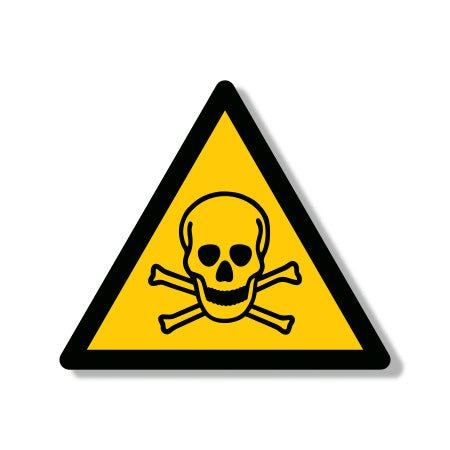 Πινακίδα Προειδοποίησης Τοξικές Ύλες Ρ03 - Horosimansi