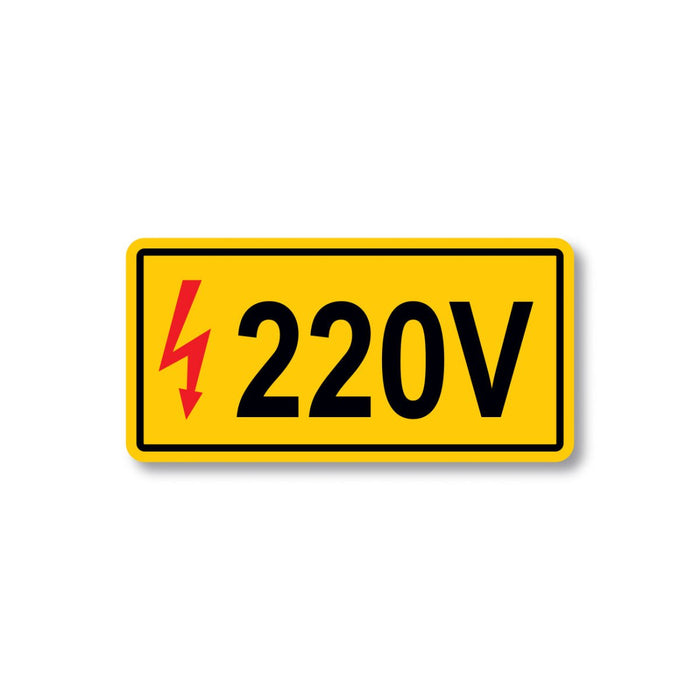 Πινακίδα Ρεύματος - 220V V04 - Horosimansi