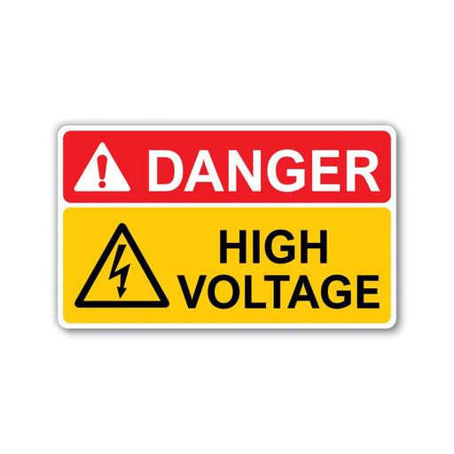 Πινακίδα Ρεύματος - Danger High Voltage V32 - Horosimansi