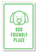 Πινακίδα Σκύλου Dog Friendly DG23 - Horosimansi