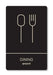 Πινακίδα Ξενοδοχείου Φαγητό - Dining HTA08 - Horosimansi