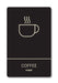Πινακίδα Ξενοδοχείου Καφέ - Coffe HTA07 - Horosimansi
