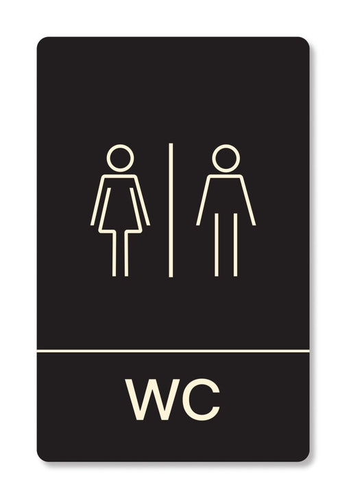Πινακίδα Ξενοδοχείου WC Ανδρών Γυναικών HTA31 - Horosimansi