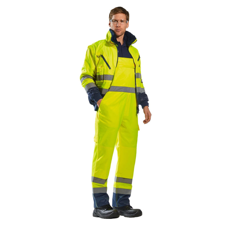 Portwest PJ50 Μπουφάν ανακλαστικό/φωσφοριζέ ελαφρώς αδιάβροχο 3 σε 1 - Horosimansi