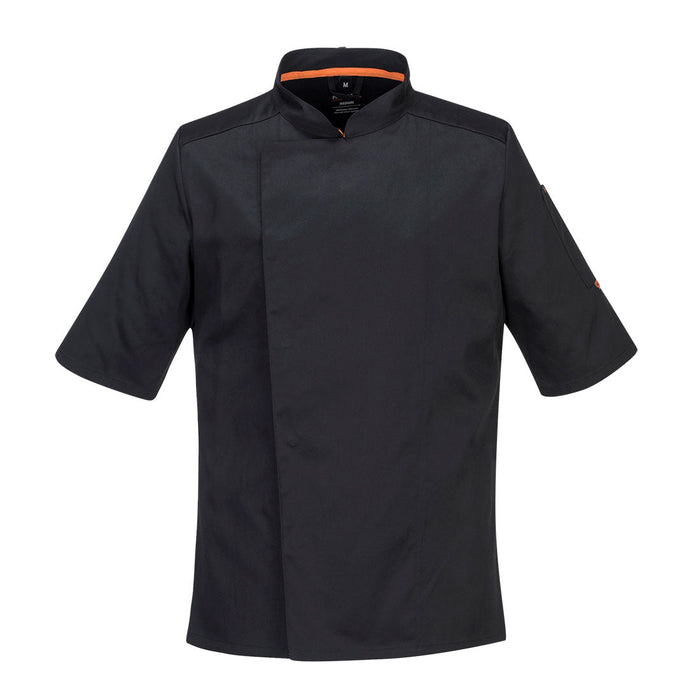 Portwest Chef Jacket C738 Black