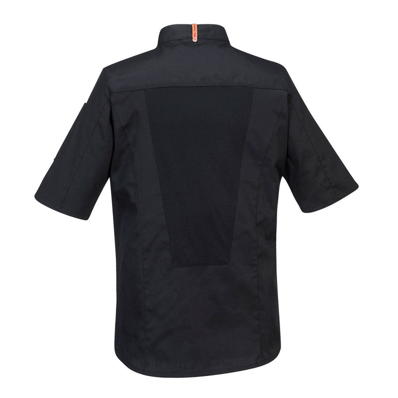 Portwest Chef Jacket C738 Black